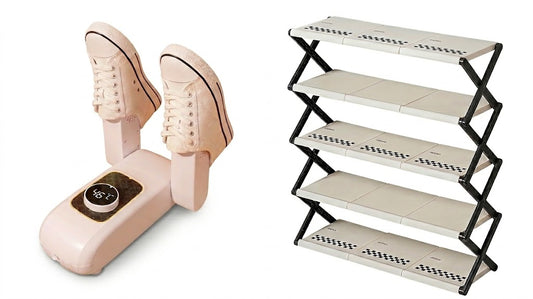 Zapatera Plegable + Secador de Zapatillas